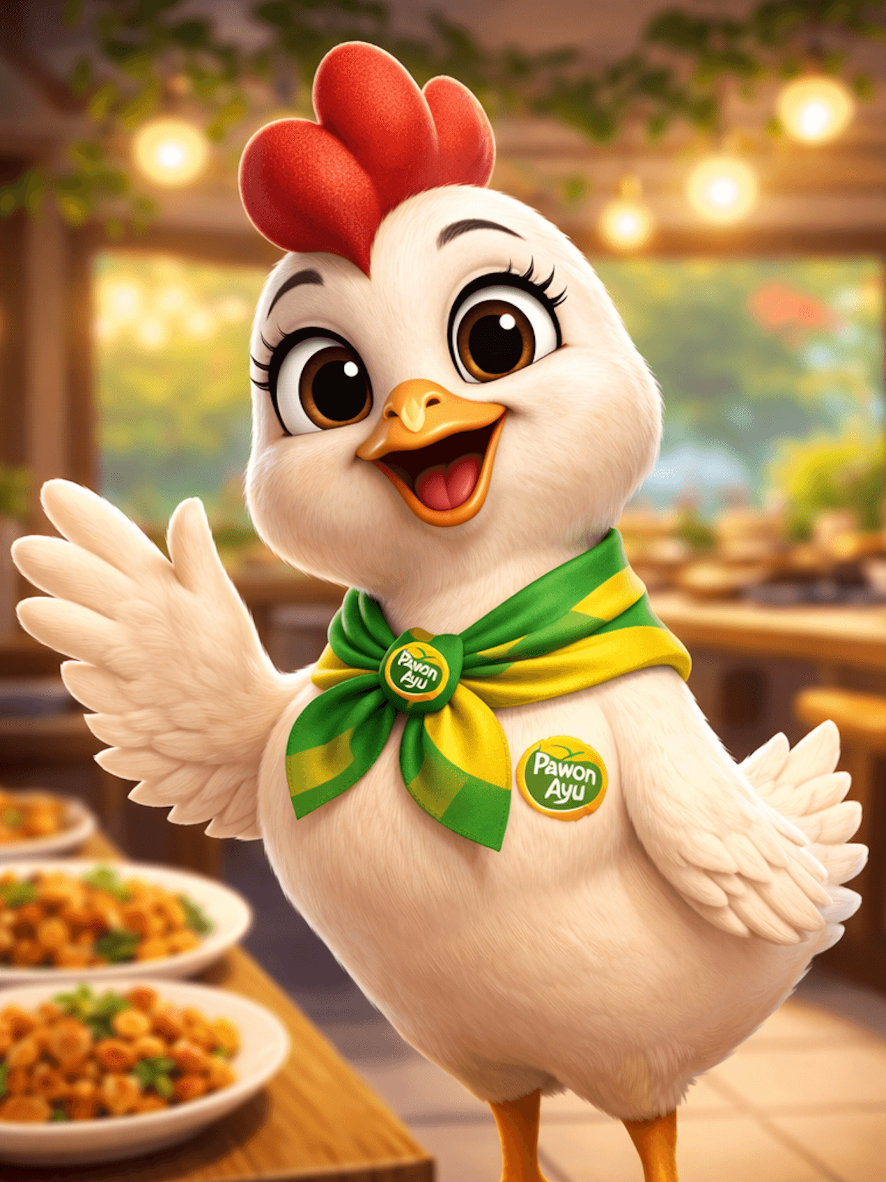 Maskot Ayu — Karakter Pawon Ayu